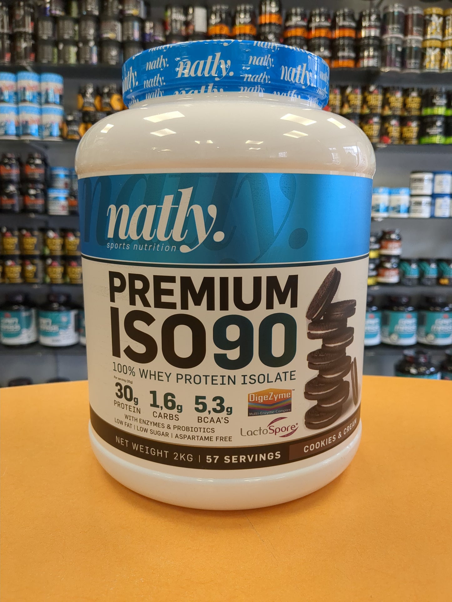 NATLY 2KG goût Cookie and Cream