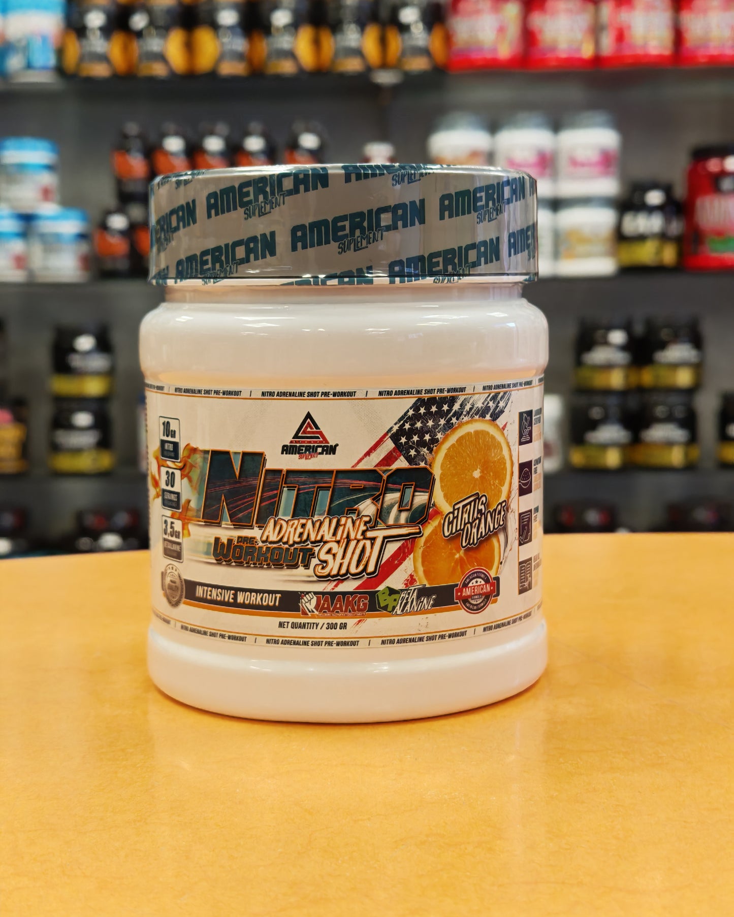 Nitro Adrénaline Shot Orange