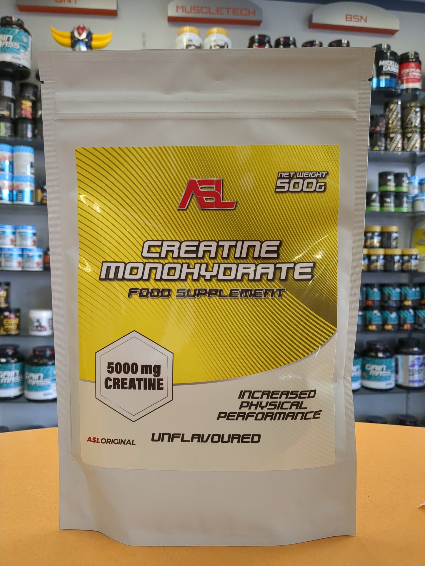 CRÉATINE MONOHYDRATE 500GR ASL