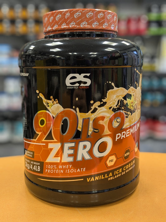 ES 90 ISO WHEY ZERO PREMIUM GOÛT VANILLE 2kg